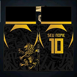 Template Camisa - InterClasse Leão Gold 23 - Vetor