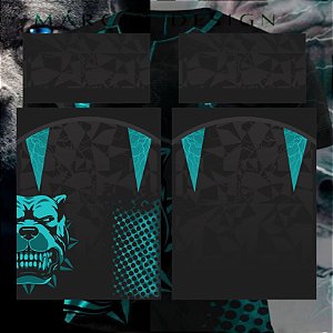 Template Camisa - InterClasse Dog brabo 24 - Vetor