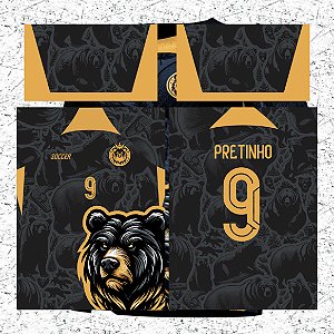Template Camisa - InterClasse Urso Dourado 2024 - Vetor