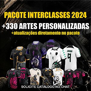 Pacote Camisas Template Interclasses - Vetores