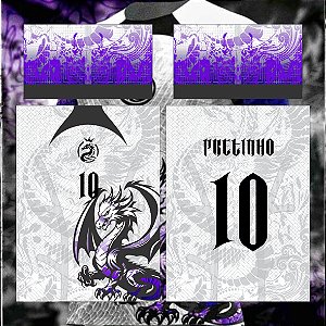 Template Camisa - InterClasse Dragão Violeta 24 - Vetor