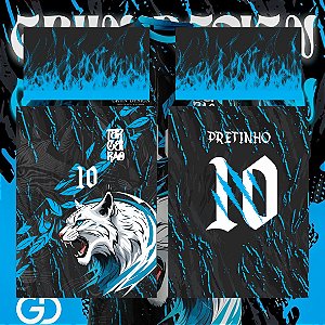 Template Camisa - InterClasse Lince Azul 2024 - Vetor