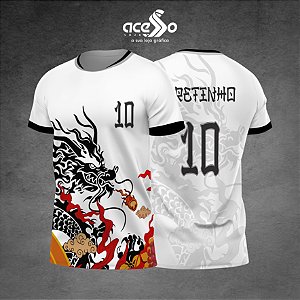 Template Camisa - Freezone - Dragão Shangai 25 - Vetor