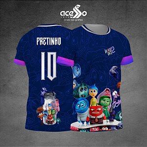 Template Camisa - Divertidamente Inside Out 2 - 2025 - Vetor