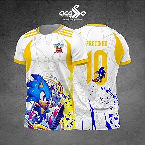 Template Camisa -  Sonic feroz 2025 - Vetor