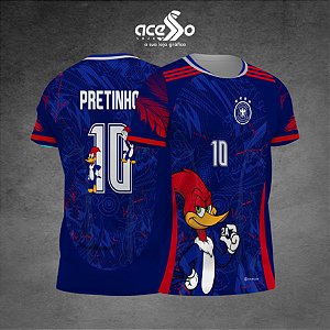 Template Camisa -  Pica Pau Versão 2 - 2025 - Vetor