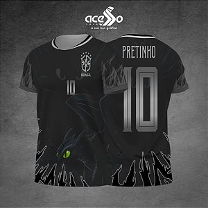 Template Camisa - Brasil Banguela Black 1 25 - Vetor