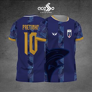 Template Camisa - FCF - Insef tubarão 2025 - Vetor