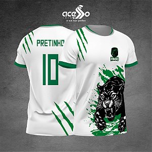 Template Camisa - Pantera Robusta verde Primeiro 25 - Vetor