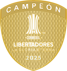 Patch Campeon Libertadores Lima 2025 - Arte Vetor