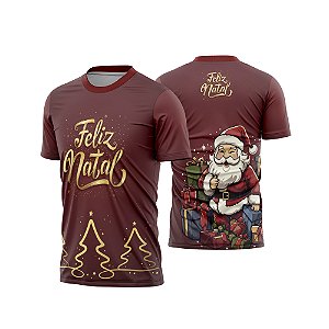 Template Natal - Camisa natalina - 003 - ARTE VETOR