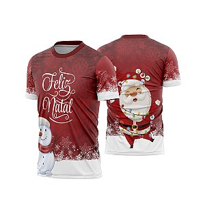 Template Natal - Camisa natalina - 004 - ARTE VETOR