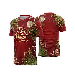 Template Natal - Camisa natalina - 005 - ARTE VETOR