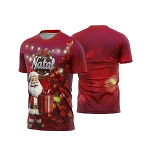 Template Natal - Camisa natalina - 011 - ARTE VETOR