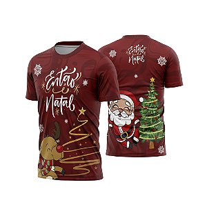 Template Natal - Camisa natalina - 016 - ARTE VETOR