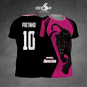 Template Camisa - Carimba Avante - Pantera Black 25 - Vetor