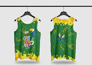 Template Camisa Abadá - Carnavalesco - Ref 2633 - ARTE VETOR