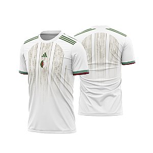 Template vetorizado Camisa - Argelia Titular 2026 - ARTE VETOR CDR