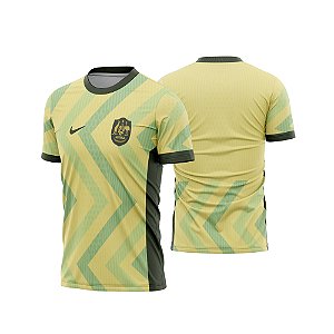 Template vetorizado Camisa - Australia Titular 2026 - ARTE VETOR CDR