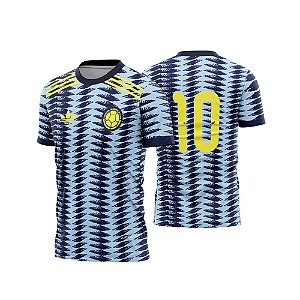 Template vetorizado Camisa - Colombia Titular 2026 - ARTE VETOR CDR