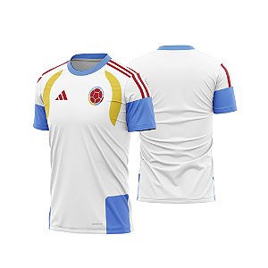 Template vetorizado Camisa - Colombia Treino 2026 - ARTE VETOR CDR
