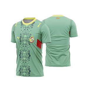 Template vetorizado Camisa - Senegal Reserva 2026 - ARTE VETOR CDR