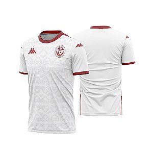 Template vetorizado Camisa - Tunisia Reserva I 2026 - ARTE VETOR CDR