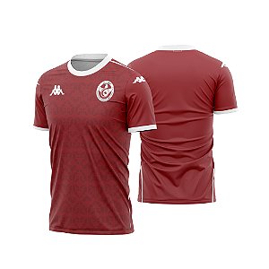 Template vetorizado Camisa - Tunisia Reserva II 2026 - ARTE VETOR CDR