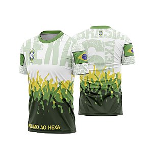 Template Camisa - Brasil Personalizado ref 02 - ARTE VETOR CDR