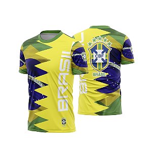 Template Camisa - Brasil Personalizado ref 15 - ARTE VETOR CDR