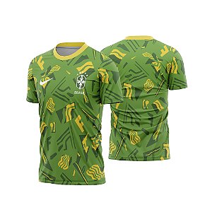 Template Camisa - Brasil Personalizado ref 21 - ARTE VETOR CDR