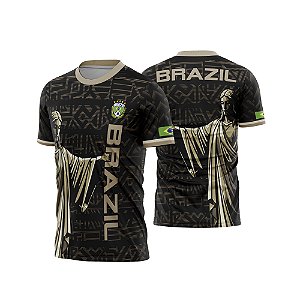 Template Camisa - Brasil Personalizado ref 29 - ARTE VETOR CDR