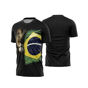 Template Camisa - Brasil Personalizado ref 45 - ARTE VETOR CDR