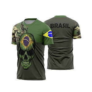 Template Camisa - Brasil Personalizado ref 49 - ARTE VETOR CDR