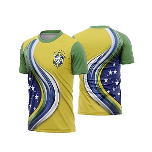 Template Camisa - Brasil Personalizado ref 51 - ARTE VETOR CDR
