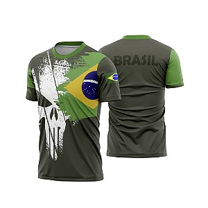 Template Camisa - Brasil Personalizado ref 59 - ARTE VETOR CDR