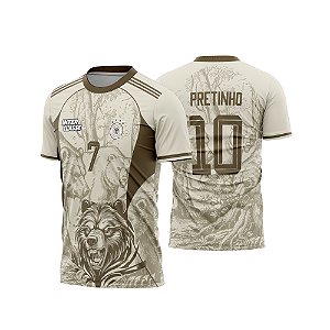 Template Camisa - Alemanha - Urso IA 26 - Vetor