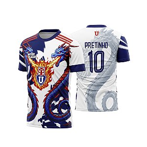 Template Camisa - Club Universidad de Chile Dragão 2026 - Vetor