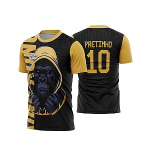 Template Camisa - King Kong Orange 2026 - Vetor