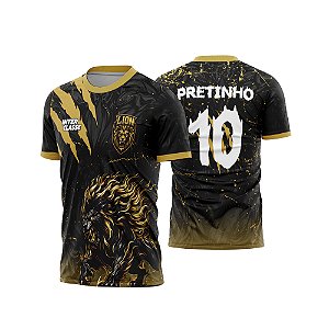 Template Camisa - Leão fogo orange 2026 - Vetor