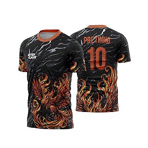 Template Camisa - Liverpool On Fire Fenix 2026 - Vetor