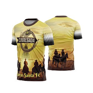 Template Camisa - Cavalgada - Cavalo REF 24 - ARTE VETOR CDR