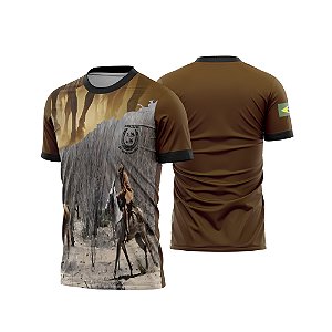 Template Camisa - Cavalgada - Cavalo REF 32 - ARTE VETOR CDR