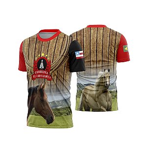 Template Camisa - Cavalgada - Cavalo REF 55 - ARTE VETOR CDR