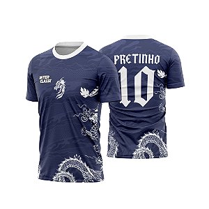 Template Camisa - Dragões City Azul 2026 - CDR Vetor