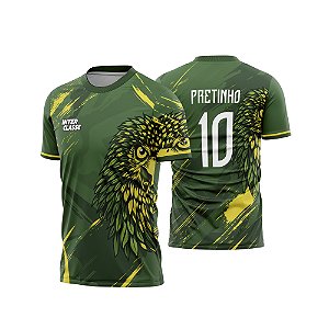 Template Camisa - Loro Brasil 26 - CDR Vetor