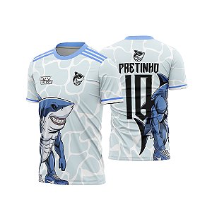 Template Camisa - Tubarão NK 26 - CDR Vetor