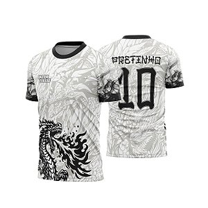 Template Camisa - Dragão Woman 26 - CDR Vetor
