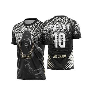 Template Camisa - Gorila - Ah Chapa 26 - CDR Vetor