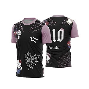 Template Camisa - Hello Kit Aranha Szymanski 26 - CDR Vetor